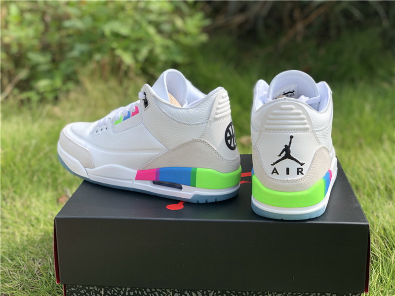 Authentic Air Jordan 3 Retro SE Quai 54 White